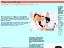 Tablet Screenshot of pflegeplanung-software.de